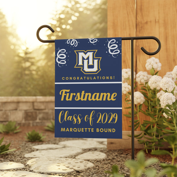 Personalized Marquette 2029 Yard Flag