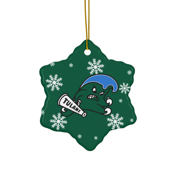 Tulane Ceramic Ornaments