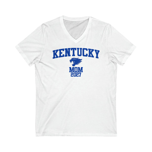 Kentucky Class of 2027 MOM V-Neck Tee