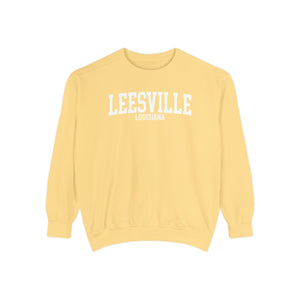 Leesville Louisiana Comfort Colors Sweatshirt