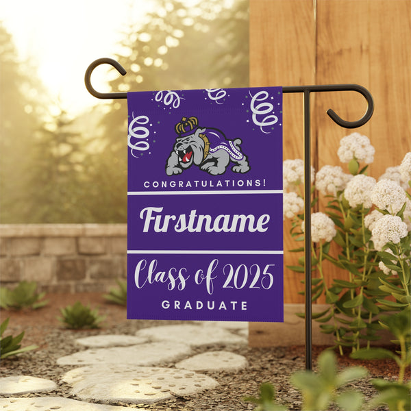 Personalized JMU 2025 Graduate Yard Flag
