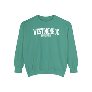 West Monroe Louisiana Comfort Colors Sweatshirt