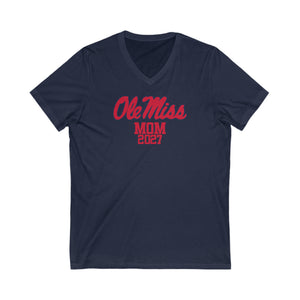 Ole Miss Class of 2027 MOM V-Neck Tee