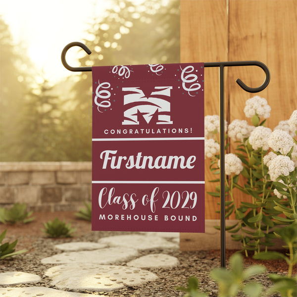Personalized Morehouse 2029 Yard Flag