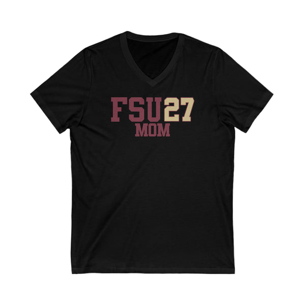 FSU Class of 2027 MOM V-Neck Tee