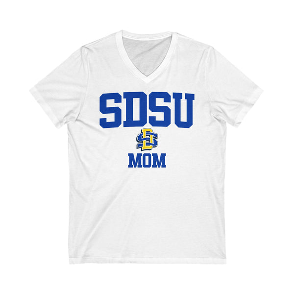 SDSU MOM V-Neck Tee