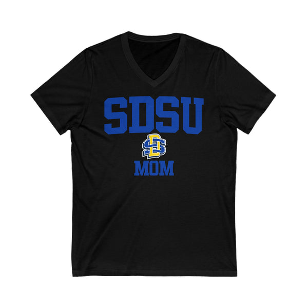 SDSU MOM V-Neck Tee
