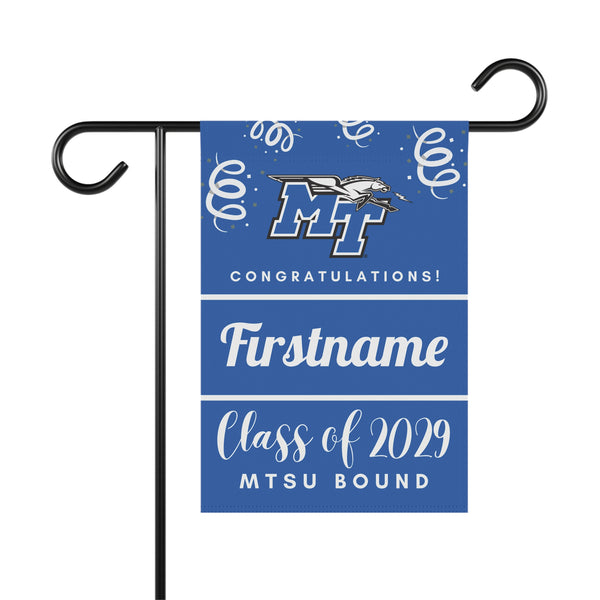 Personalized MTSU 2029 Yard Flag