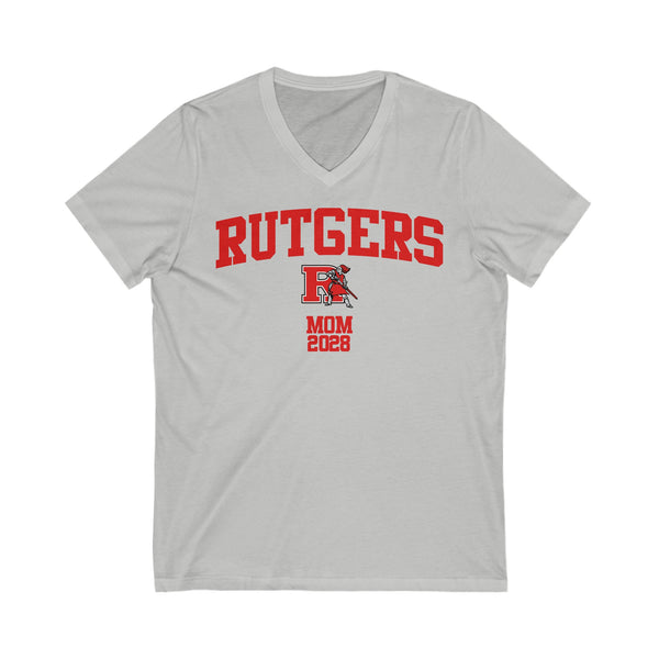 Rutgers Class of 2028 MOM V-Neck Tee