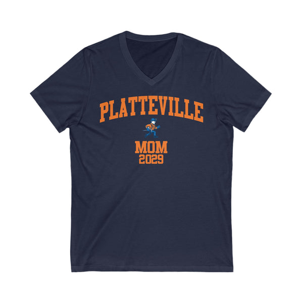 UW Platteville 2029 MOM V-Neck Tee