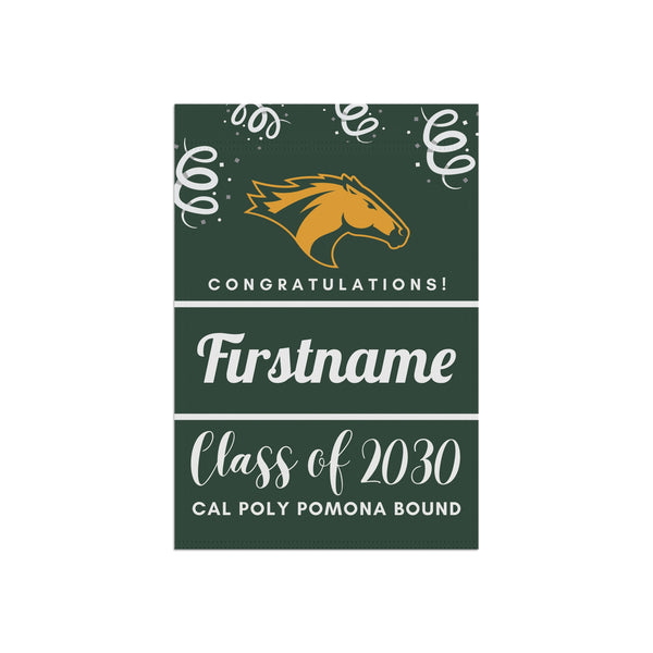 Personalized Cal Poly Pomona 2030 Yard Flag