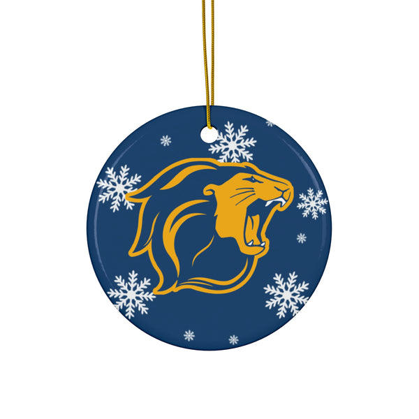 TCNJ Ceramic Ornaments