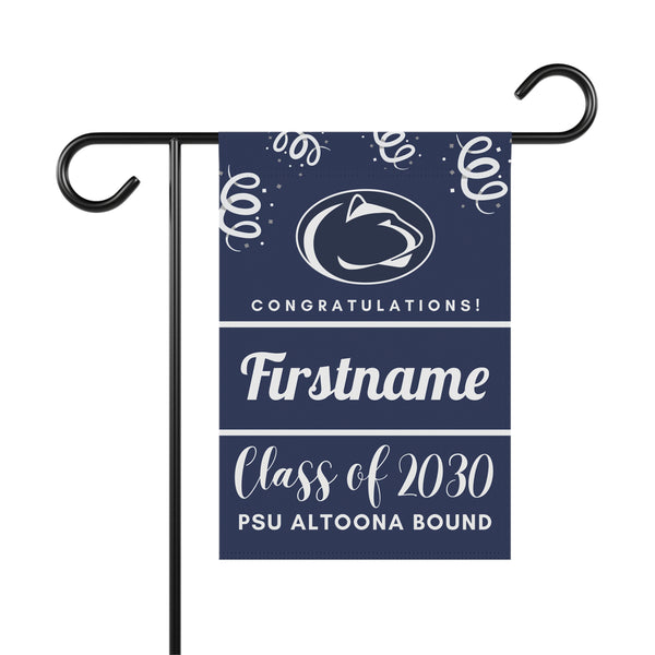 Personalized PSU Altoona 2030 Yard Flag