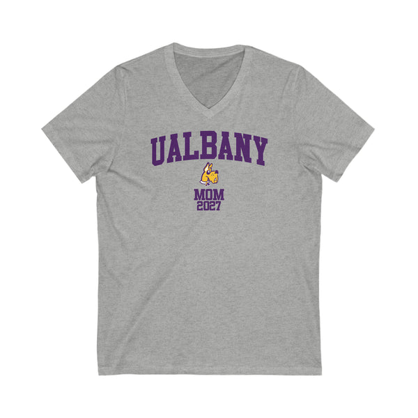 UAlbany Class of 2027 MOM V-Neck Tee