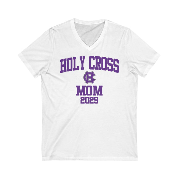 Holy Cross 2029 MOM V-Neck Tee