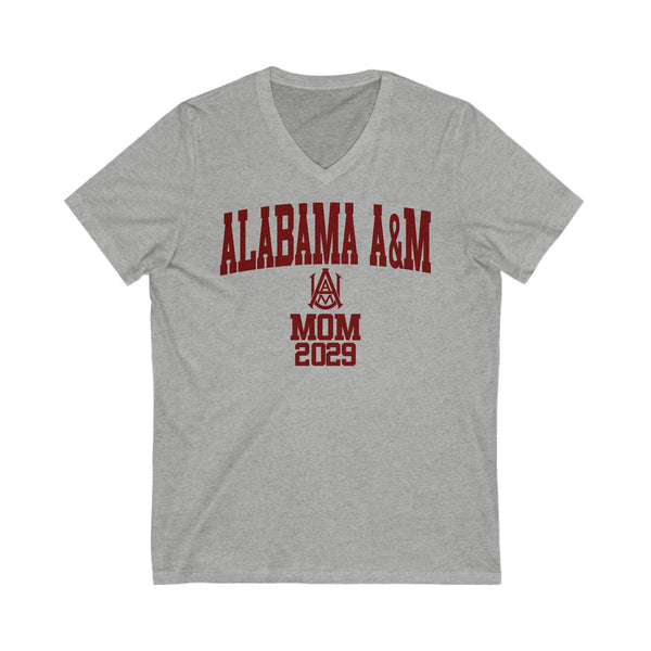 AAMU 2029 MOM V-Neck Tee