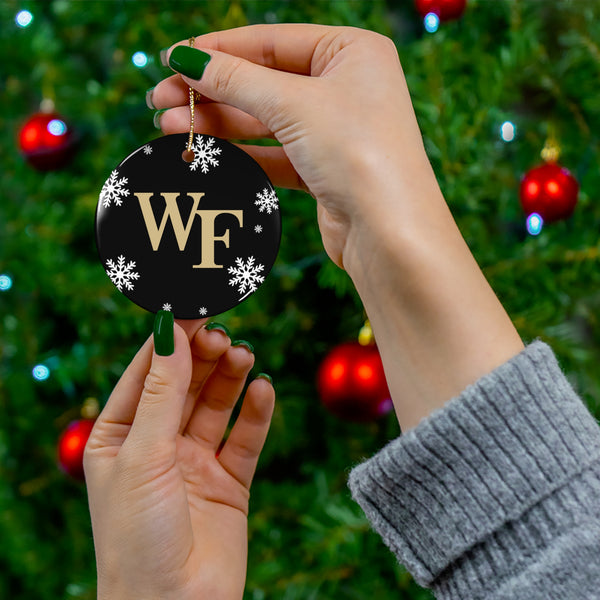 Wake Forest Ceramic Ornaments