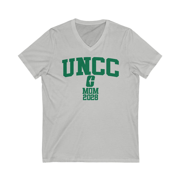 UNCC Class of 2028 MOM V-Neck Tee
