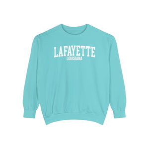 Lafayette Louisiana Comfort Colors Sweatshirt