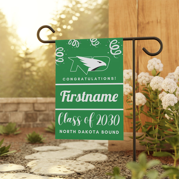 Personalized UND 2030 Yard Flag