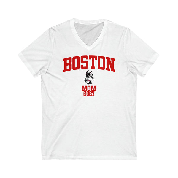 BU Class of 2027 MOM V-Neck Tee