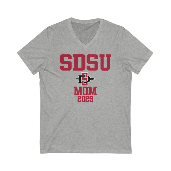 SDSU 2029 MOM V-Neck Tee