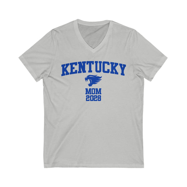 Kentucky Class of 2028 MOM V-Neck Tee