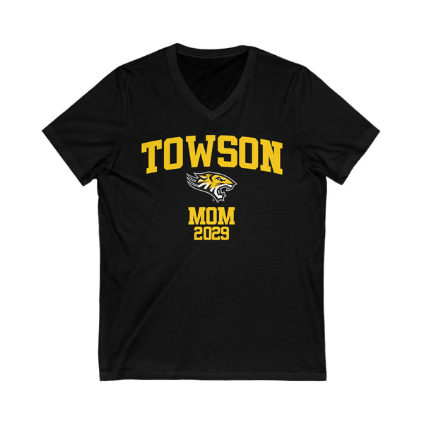 Towson 2029 MOM V-Neck Tee