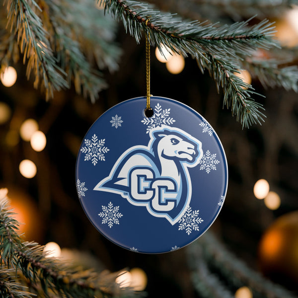 Connecticut College Ceramic Ornaments