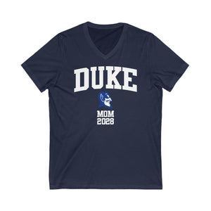 Duke Class of 2028 MOM V-Neck Tee