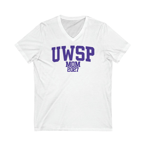 UWSP Class of 2027 MOM V-Neck Tee