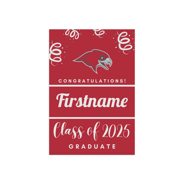 Personalized Montclair State 2025 Graduate Yard Flag