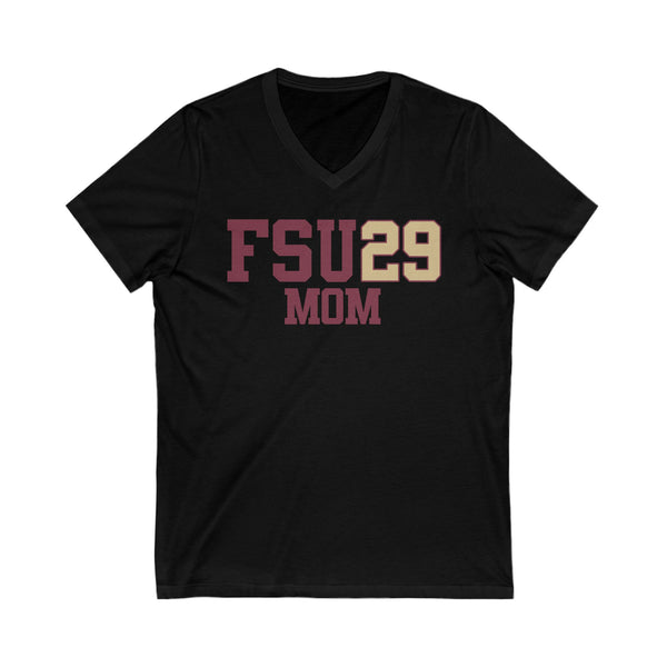 FSU29 MOM V-Neck Tee