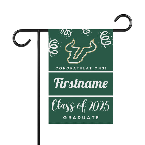 Personalized USF 2025 Graduate Yard Flag