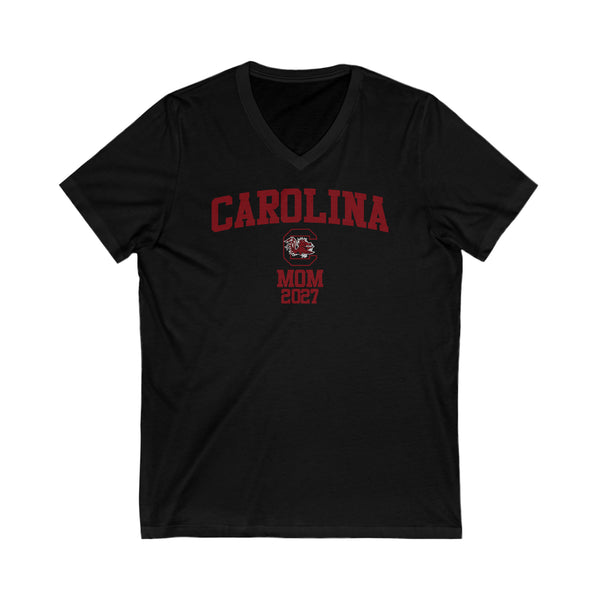 South Carolina Class of 2027 MOM V-Neck Tee