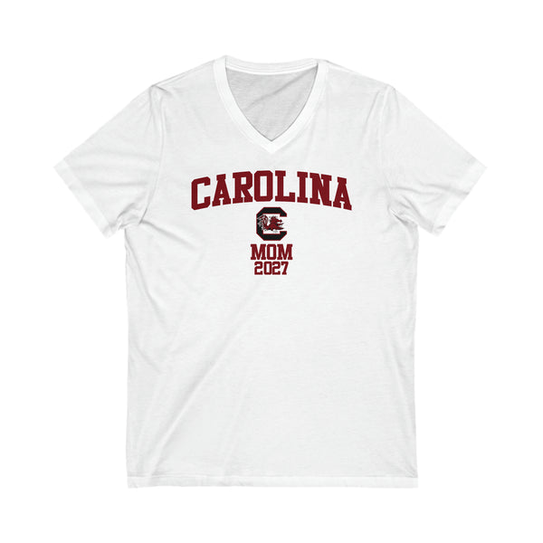 South Carolina Class of 2027 MOM V-Neck Tee