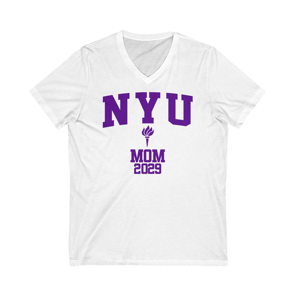 NYU29 MOM V-Neck Tee