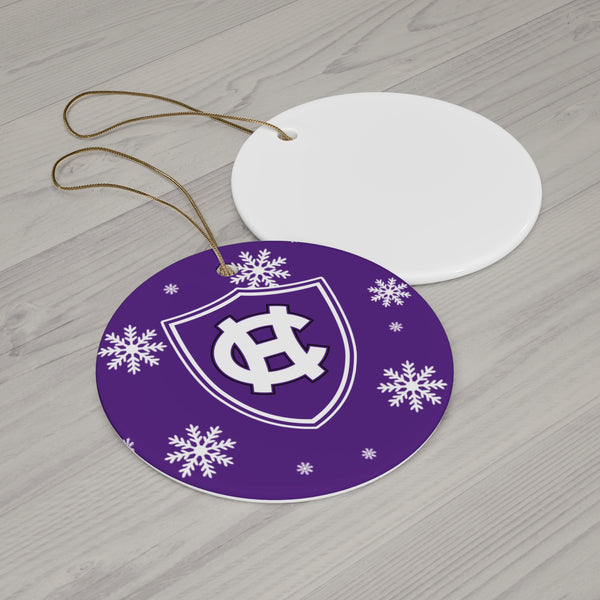 Holy Cross Ceramic Ornaments