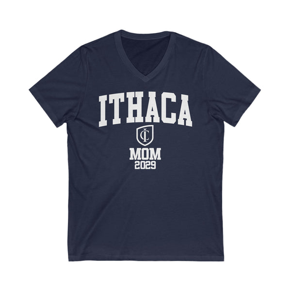 Ithaca College 2029 MOM V-Neck Tee