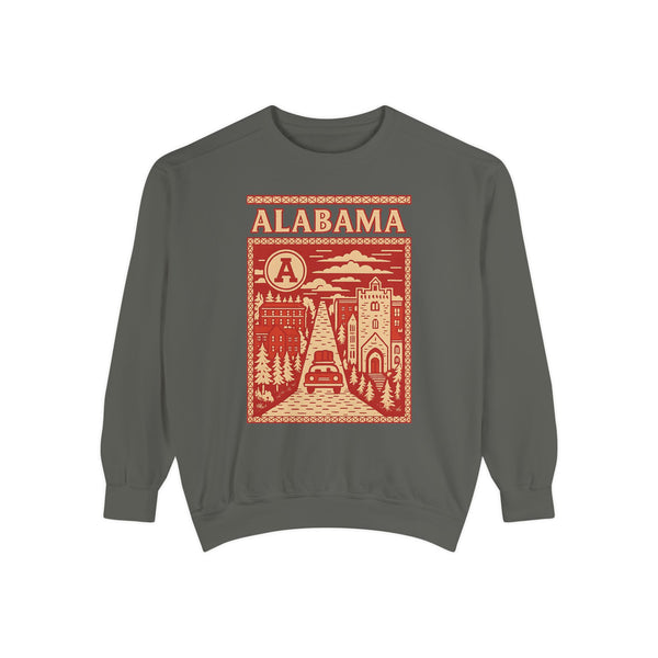 Alabama Vibes Comfort Colors Sweatshirt