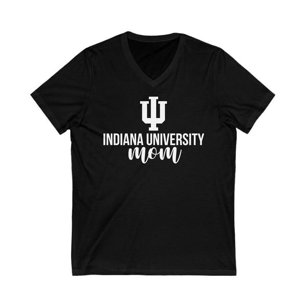 Indiana University MOM V-Neck Tee