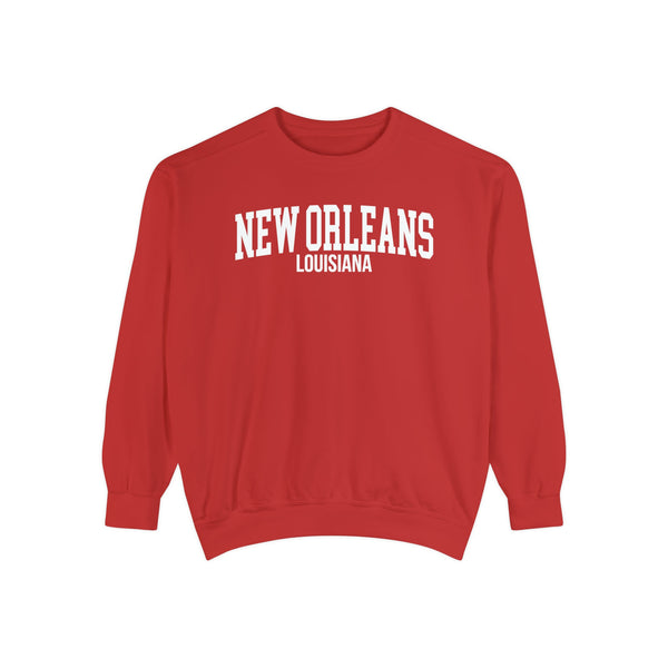 New Orleans Louisiana Comfort Colors Sweatshirt
