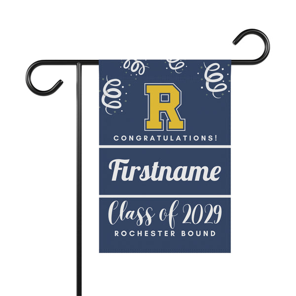 Personalized Rochester 2029 Yard Flag