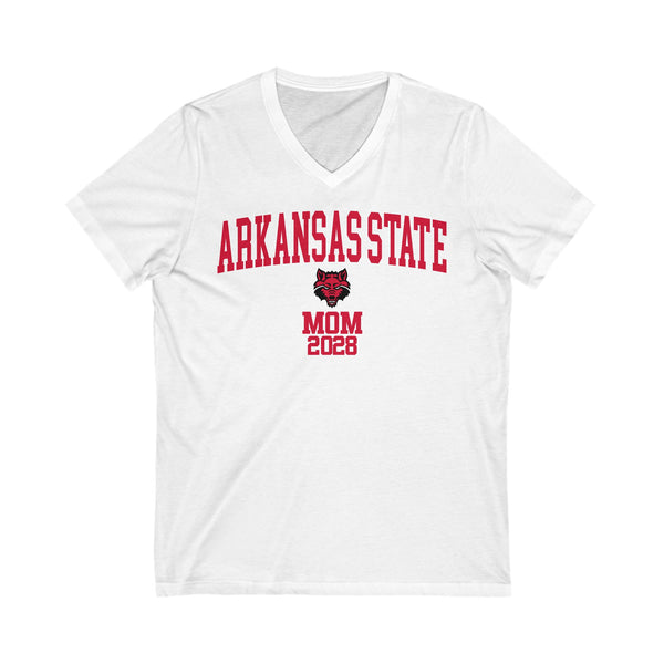 A-State Class of 2028 - MOM V-Neck Tee