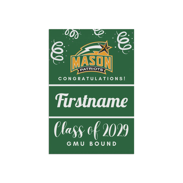 Personalized GMU 2029 Yard Flag