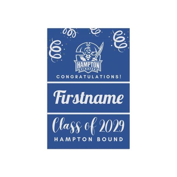 Personalized Hampton 2029 Yard Flag