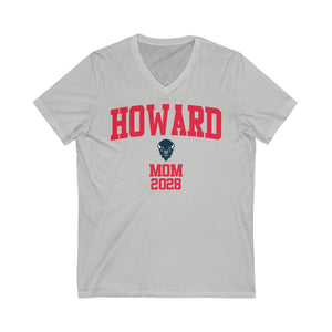 Howard Class of 2028 MOM V-Neck Tee