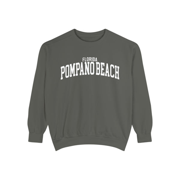 Pompano Beach Florida Comfort Colors Sweatshirt