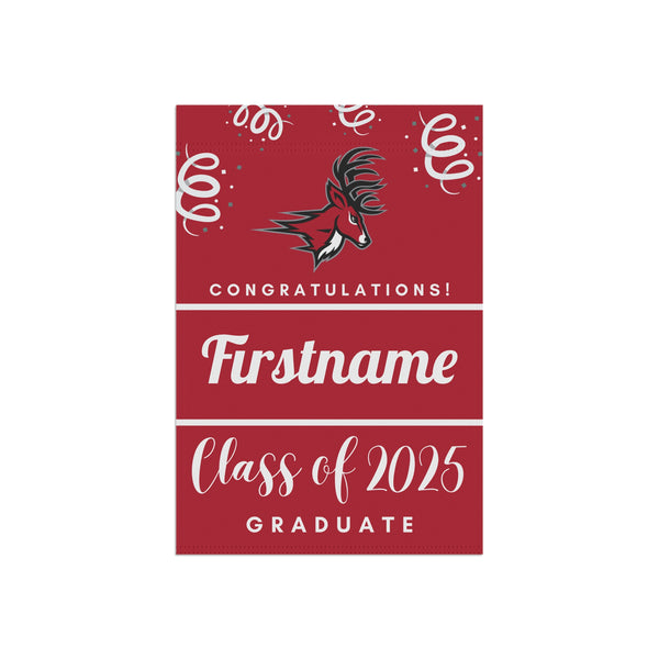 Personalized Fairfield 2025 Graduate Yard Flag
