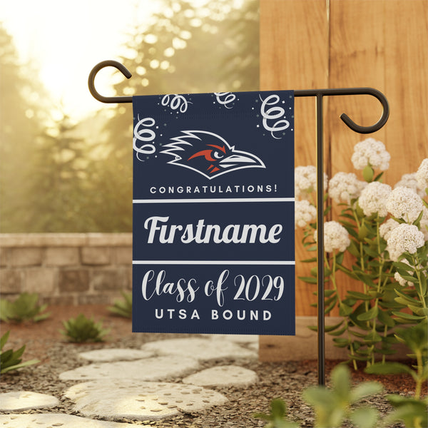 Personalized UTSA 2029 Yard Flag